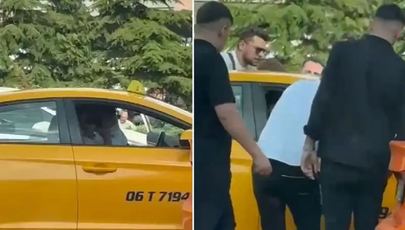Trafikteki Gerilim: Taksi Şoförüne Yumruk Attı, Olay Büyüdü!