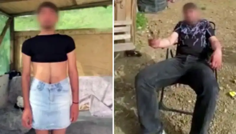 Hırsızlara Sıra Dışı Ceza: Kadın Kıyafeti Giydirip Video Çektiler