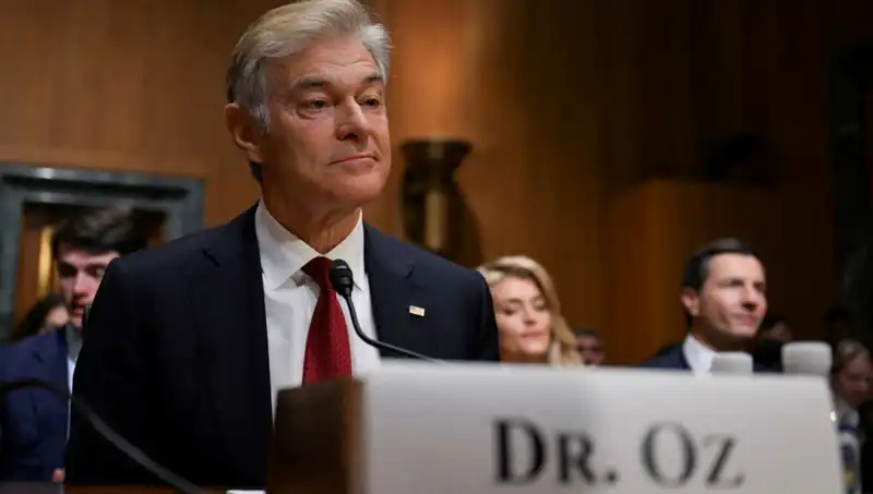 Mehmet Öz'ün Trump Sarısı Saç Stili, Senato'da Göz Kamaştırdı!