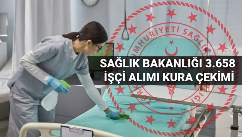 Sağlık Bakanlığı 2025 İşçi Alımı: 3.658 Kişilik Kura Takvimi Açıklandı