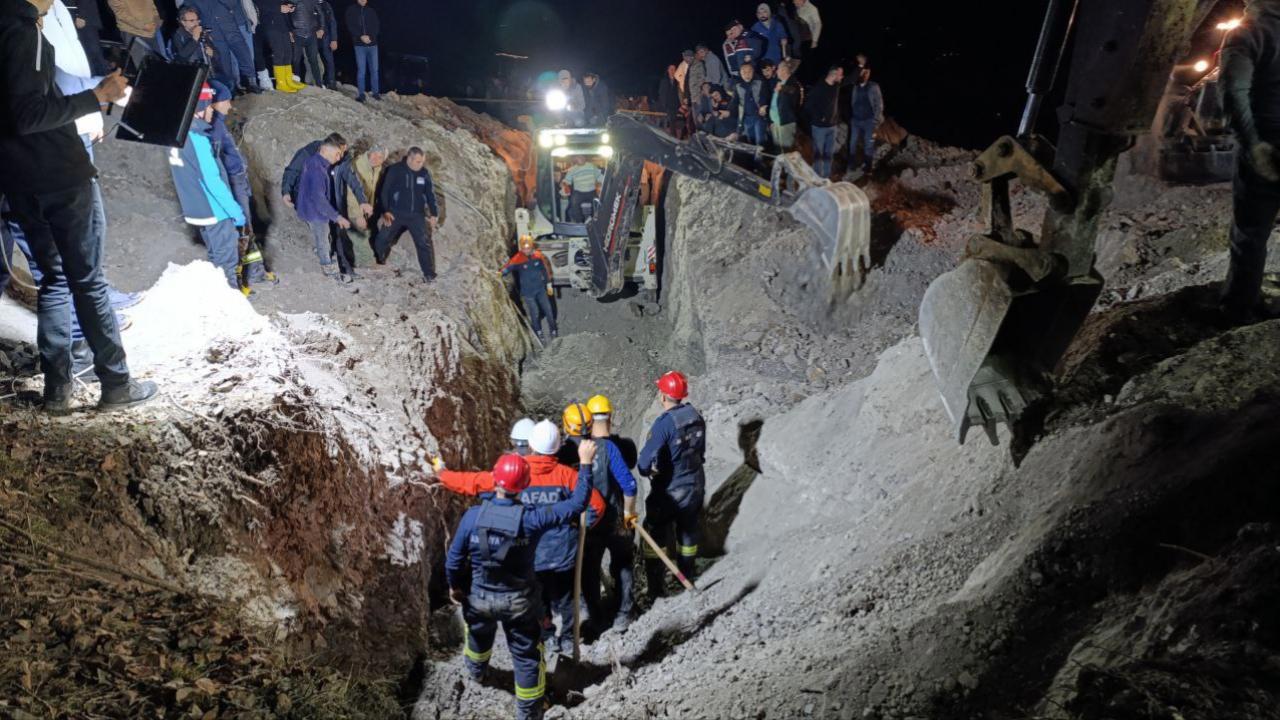 Amasya'da Şantiyede Göçük: 2 İşçi Yaşamını Yitirdi