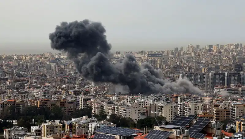 İsrail Ordusu Beyrut'un Güneyine Saldırdı: 3 Ölü, 7 Yaralı!