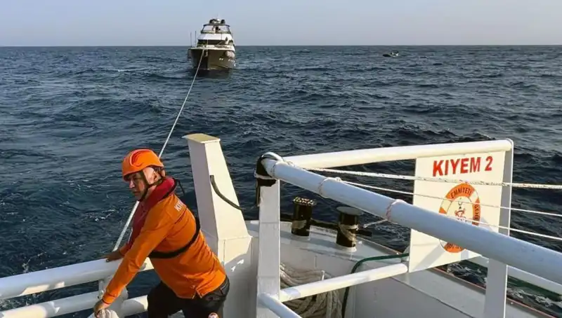 Marmaris Açıklarında Sürüklenen Tekne Dramı ve Kurtarma Operasyonu