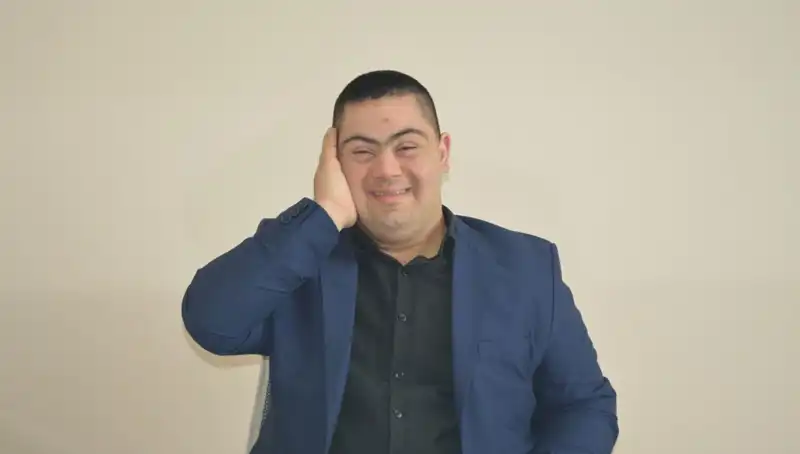 Down Sendromlu Erdinç'in Hayalini Gerçekleştirme Mücadelesi