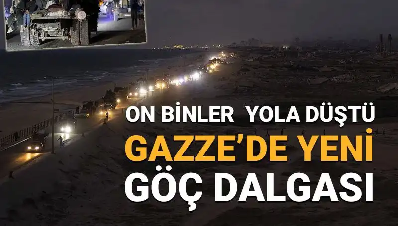 Gazze'de Patlayan Gerilim Yeni Bir Göç Dalgası Başlattı