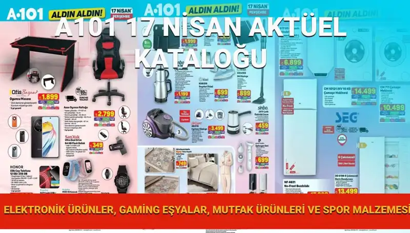 A101 Market'in Yeni Aktüel Kataloğu: İhtiyacınız Olan Her Şey Burada!