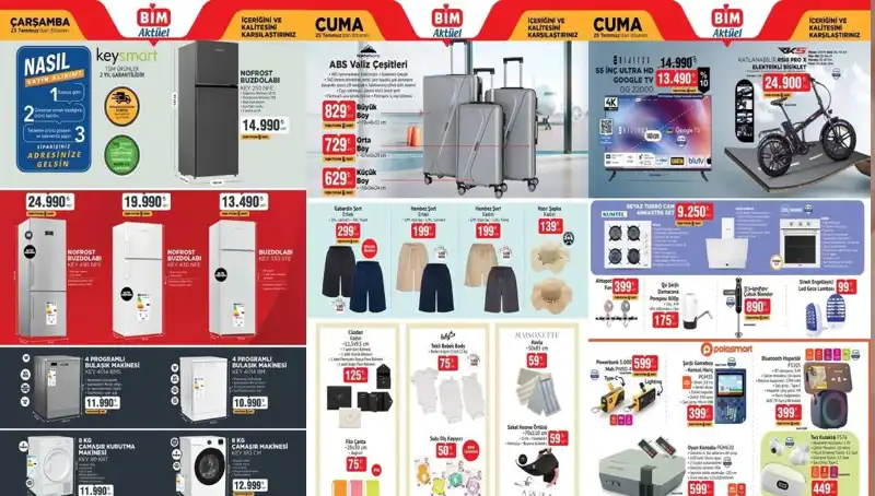 BİM’de Cuma Günü Hangi Ürünler Satışta Olacak? Stapler de Var!