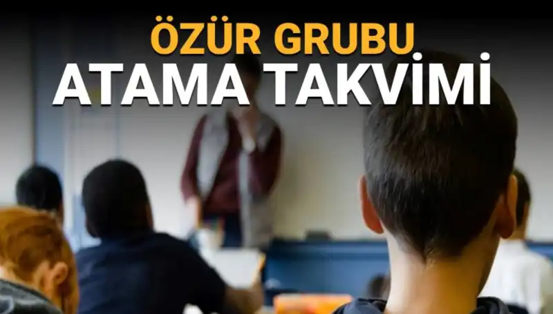 Öğretmenlerin Mazerete Bağlı Yer Değiştirme Duyurusu: Özür Grubu Atama Başvuruları Ne Zaman?