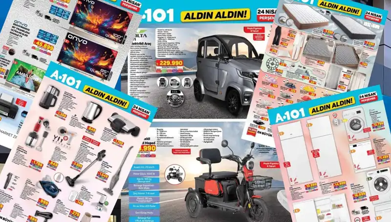 A101 Yeni Aktüel Kataloğunda Ev Tekstili ve Mutfak Ürünleriyle Dikkat Çekiyor