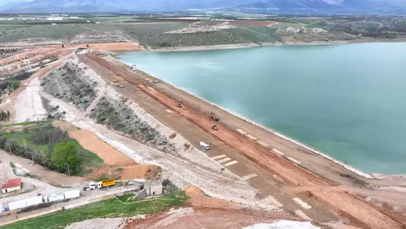 Sultansuyu Barajı'nda Gövde Onarım Çalışmaları Hız Kesmeden Devam Ediyor