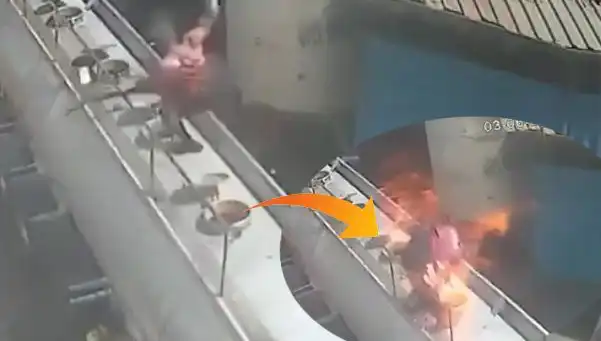 Tanker Kapağı Açarken Sigara İçen Genç: Şok Edici Patlama Anı