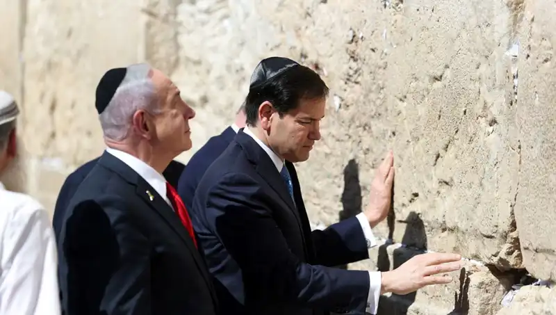 Kudüs’te Tarihi Görüşme: ABD’li Bakan, Netanyahu ile Gazze Üzerinde Anlaştı