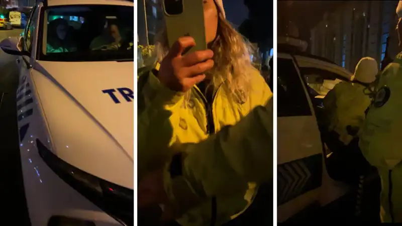 e-Devlet'te Cezayı Gördü, Polislerle Tartışma Yaşadı!