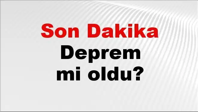 Kütahya'da Beklenmedik Deprem: Son Dakika Gelişmeleri Burada!