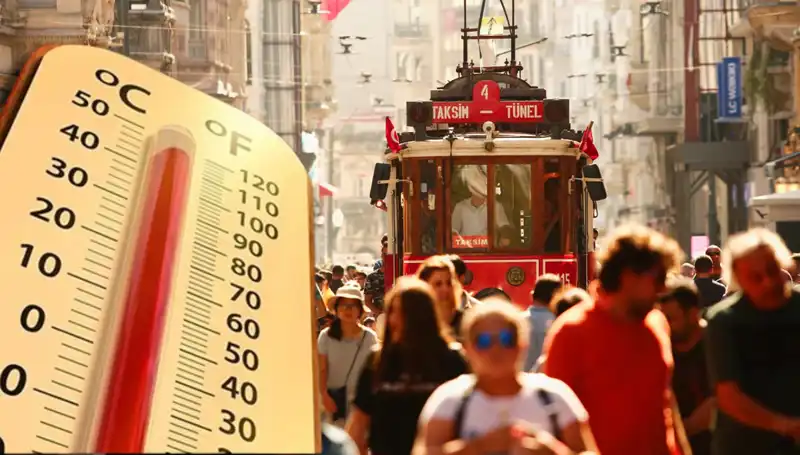 İstanbul'da Pazar Günü Yağmur Beklentisi ile Hava Sıcaklıkları Yükseliyor