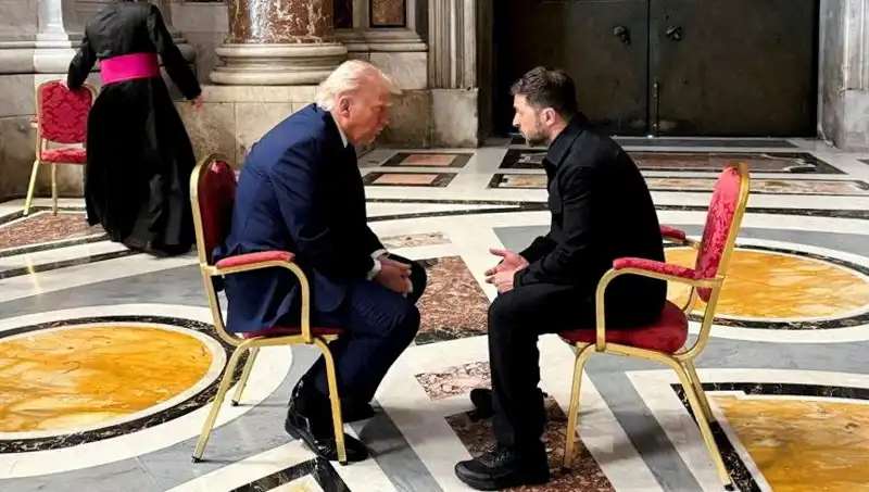 Zelenski'den Trump’a Dikkat Çeken Açıklama: "En İyi Görüşmemiz Vatikan'daydı"